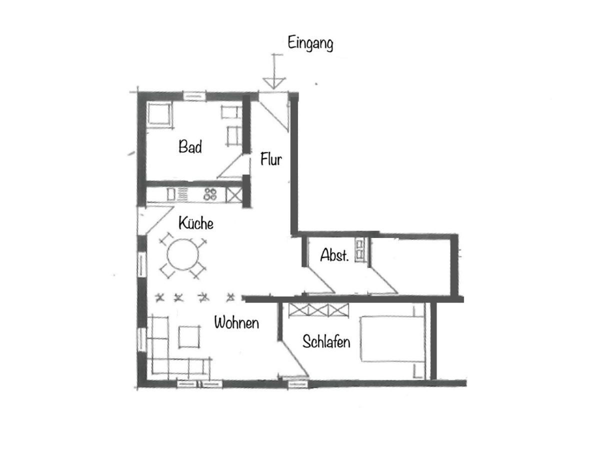 Gaesteappartements Mechels Wilnsdorf Esterno foto